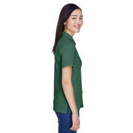 Harriton M265W Ladies 5.6 oz. Easy Blend Polo - Hunter