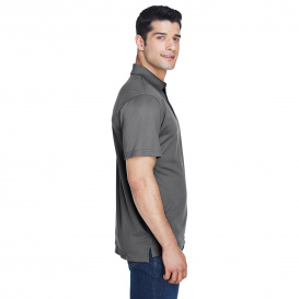 Harriton M315 Men's 4oz. Polytech Polo - Charcoal