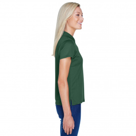 Harriton M315W Ladies 4 oz. Polytech Polo - Dark Green