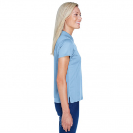 Harriton M315W Ladies 4 oz. Polytech Polo - Light Blue