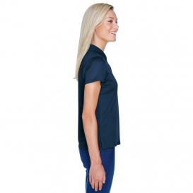 Harriton M315W Ladies 4 oz. Polytech Polo - Navy