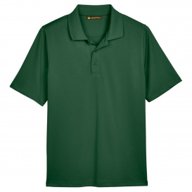 Harriton M348 Men\'s Advantage Snag Protection Plus IL Polo - Dark Green