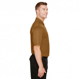 Harriton M348 Men\'s Advantage Snag Protection Plus IL Polo - Duck Brown