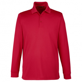 Harriton M348LT Men\'s Tall Advantage Long Sleeve Snag Protection Plus IL Polo - Red