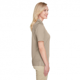 Harriton M348W Ladies Advantage Snag Protection Plus IL Polo - Khaki
