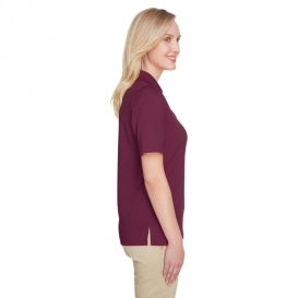 Harriton M348W Ladies Advantage Snag Protection Plus IL Polo - Maroon