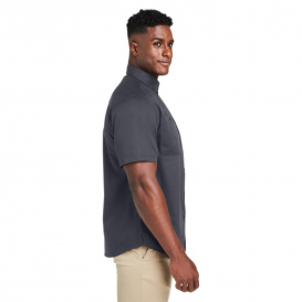 Harriton M585 Men\'s Advantage IL Short-Sleeve Work Shirt - Dark Charcoal