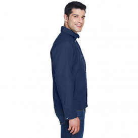 Harriton M705 Men's Auxiliary Canvas Work Jacket - Dark Navy