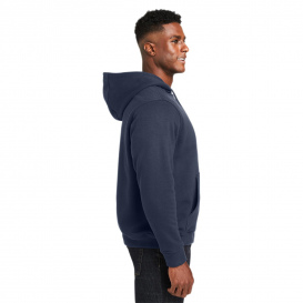 Harriton M711T Men\'s Tall ClimaBloc Lined Heavyweight Hooded Sweatshirt - Dark Navy
