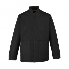 Harriton M715 Men\'s Adult Dockside Insulated Utility Jacket - Black