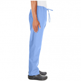 Harriton M898 Adult Restore 4.9 oz. Scrub Bottom - Ciel Blue