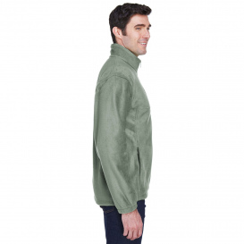 Harriton M990 Men\'s 8 oz. Full Zip Fleece - Dill