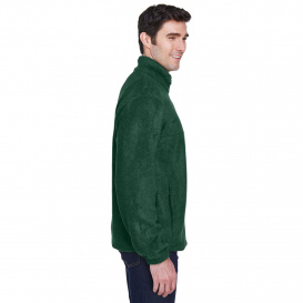 Harriton M990 Men\'s 8 oz. Full Zip Fleece - Hunter