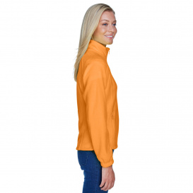 Harriton M990W Ladies 8 oz. Full Zip Fleece - Safety Orange