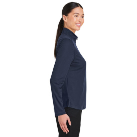 North End NE412W Ladies Express Tech Performance Quarter-Zip - Classic Navy