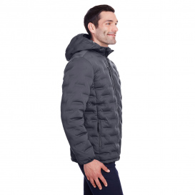 North End NE708 Men\'s Loft Puffer Jacket - Carbon/Black