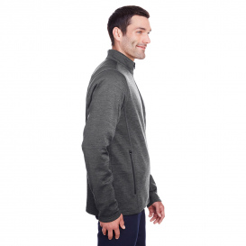 North End NE712 Men\'s Flux 2.0 Full-Zip Jacket - Carbon Heather/Black