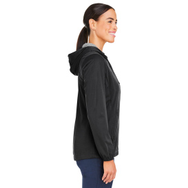 North End NE75W Ladies Network Lightweight Jacket - Black Heather