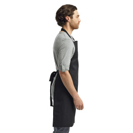 Reprime RP150 Unisex Colours Sustainable Bib Apron - Black