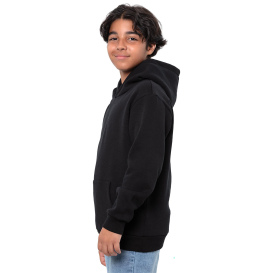 Threadfast T2000B Epic Youth Fleece Pullover Hooded Sweatshirt - Black