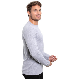 Threadfast T3000 Epic Unisex Long Sleeve T-Shirt - Heather Grey