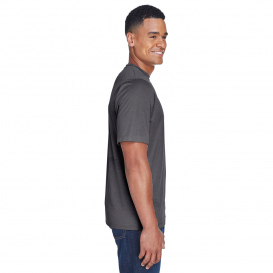 Team 365 TT11H Men\'s Sonic Heather Performance T-Shirt - Dark Grey Heather
