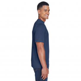 Team 365 TT11H Men\'s Sonic Heather Performance T-Shirt -Sport Dark Navy Heather