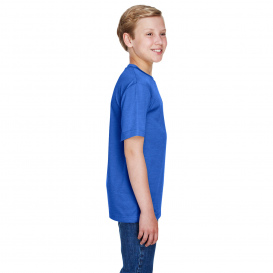 Team 365 TT11HY Youth Sonic Heather Performance T-Shirt - Sport Royal Heather