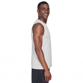 Team 365 TT11M Men\'s Zone Performance Muscle T-Shirt - Sport Silver