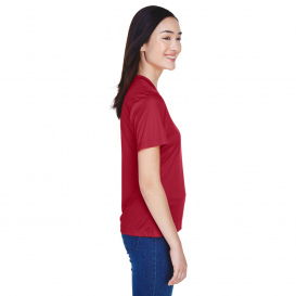 Team 365 TT11W Ladies Zone Performance T-Shirt - Sport Scarlet Red