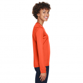 Team 365 TT11WL Ladies Zone Performance Long Sleeve T-Shirt - Sport Orange