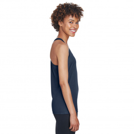 Team 365 TT11WRC Ladies Zone Performance Racerback Tank - Sport Dark Navy