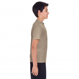 Team 365 TT11Y Youth Zone Performance T-Shirt - Desert Khaki
