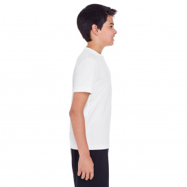 Team 365 TT11Y Youth Zone Performance T-Shirt - White