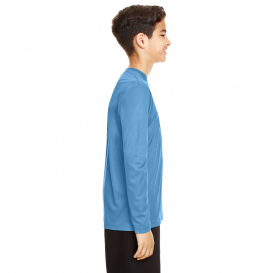 Team 365 TT11YL Youth Zone Performance Long Sleeve T-Shirt - Sport Light Blue
