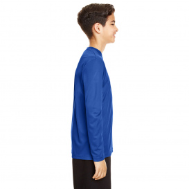 Team 365 TT11YL Youth Zone Performance Long Sleeve T-Shirt - Sport Royal