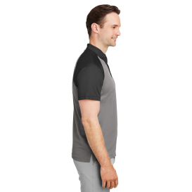 Team 365 TT21C Men\'s Command Snag Protection Colorblock Polo - Sport Graphite/Black