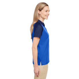 Team 365 TT21CW Ladies Command Snag Protection Colorblock Polo - Sport Royal/Sport Dark Navy