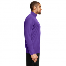 Team 365 TT31 Men\'s Zone Performance Quarter-Zip - Sport Purple
