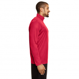 Team 365 TT31 Men's Zone Performance Quarter-Zip - Sport Red