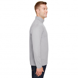 Team 365 TT31H Men's Zone Sonic Heather Performance Quarter-Zip - Athletic Heather