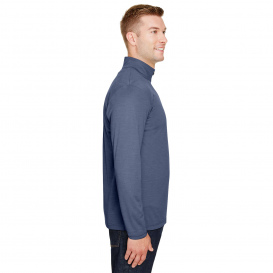 Team 365 TT31H Men's Zone Sonic Heather Performance Quarter-Zip - Sport Dark Navy Heather