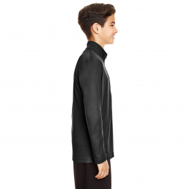 Team 365 TT31Y Youth Zone Performance Quarter-Zip - Black