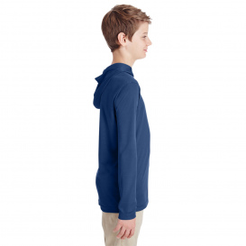 Team 365 TT41Y Youth Zone Performance Hoodie - Sport Dark Navy