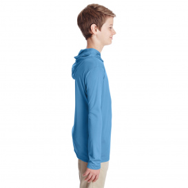 Team 365 TT41Y Youth Zone Performance Hoodie - Sport Light Blue