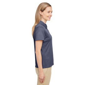 Team 365 TT51HW Ladies Zone Sonic Heather Performance Polo - Sport Dark Navy Heather