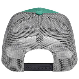 Team 365 TT802 Yupoong Adult Zone Sonic Heather Trucker Cap - Sport Forest Heather/Sport Graphite
