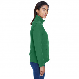 Team 365 TT80W Ladies Leader Soft Shell Jacket - Sport Dark Green