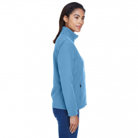 Team 365 TT80W Ladies Leader Soft Shell Jacket - Sport Light Blue
