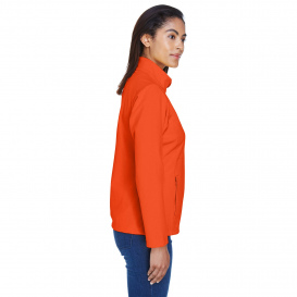 Team 365 TT80W Ladies Leader Soft Shell Jacket - Sport Orange